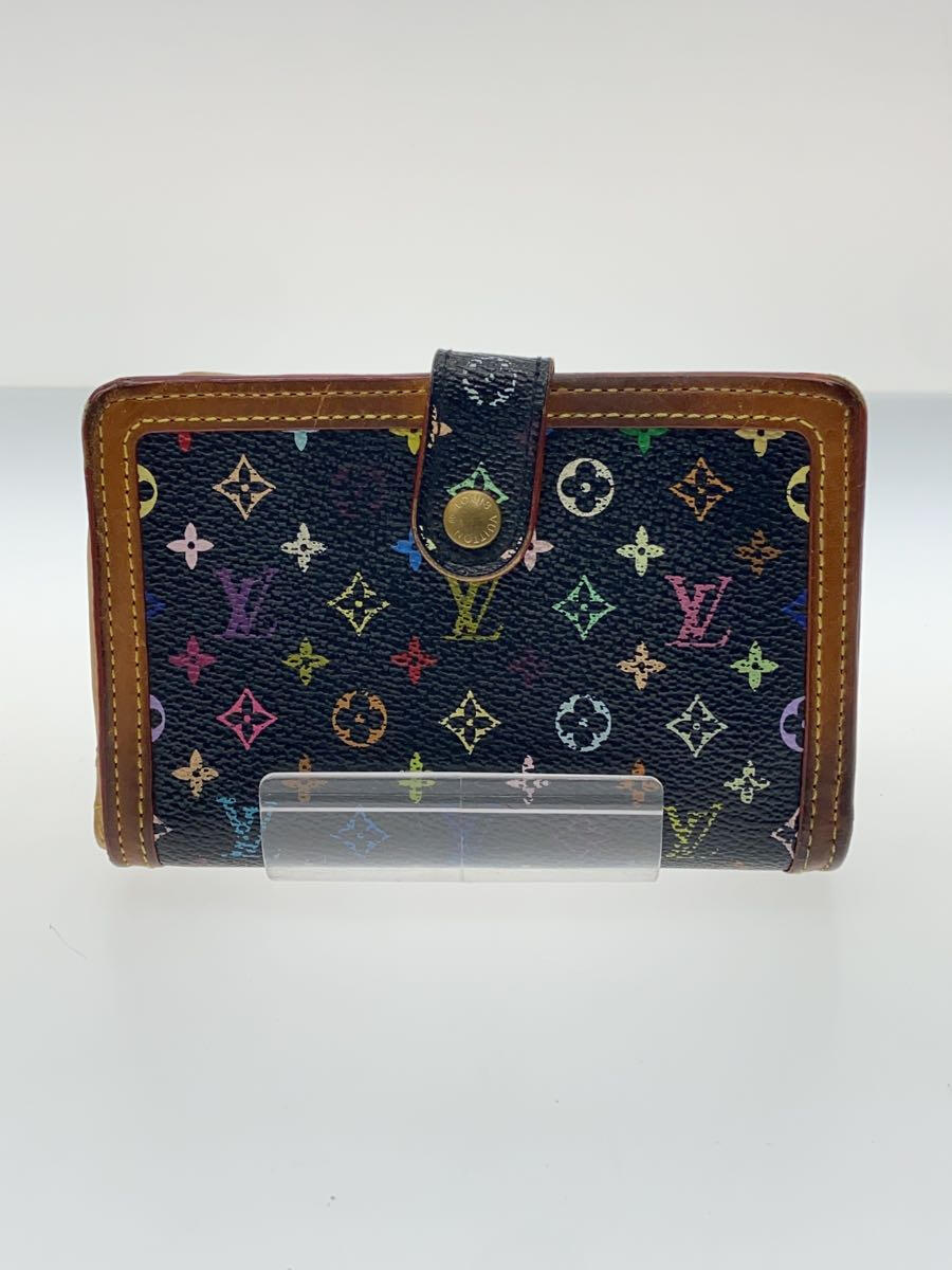 LOUIS VUITTON◆ポルト・フォイユ・ヴィエノワ_モノグラム・マルチカラー_マルチカラー/PVC/マルチカラー/レディース