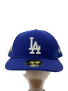 【中古】NEW ERA◆キャップ/--/ポリエステル/BLU/メンズ/2024 WORLD SERIES/ドジャーズ【服飾雑貨他】