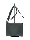 【中古】CELINE◆ショルダーバッグ/山羊革/グレー/無地/171453ETA.08SM/セリーヌ【バッグ】