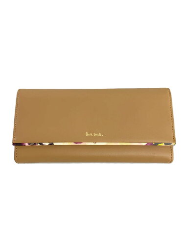 【中古】Paul Smith◆長財布/--/BEG/花柄/レディース【服飾雑貨他】 【中古】Paul Smith◆長財布/--/BEG/花柄/レディース【服飾雑貨他】