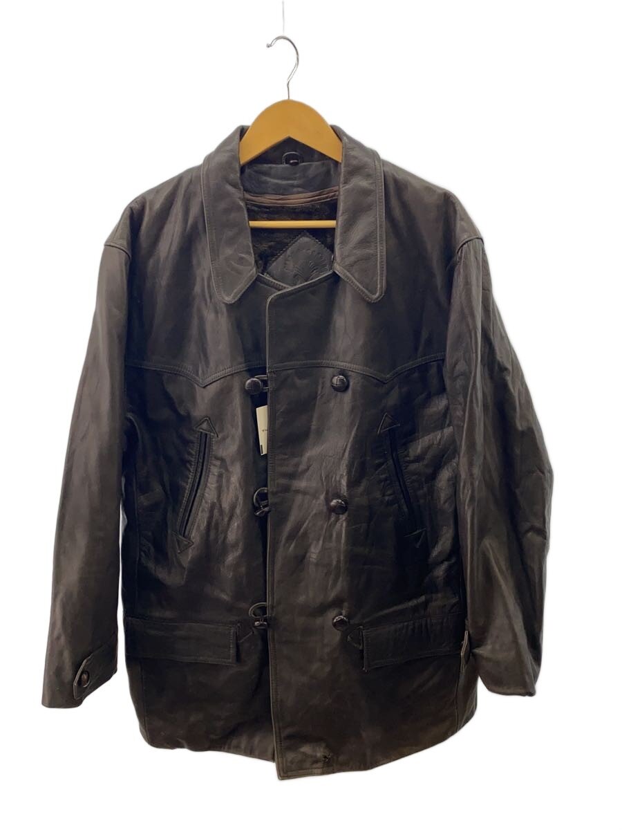 バイカースタイル ブラックレザージャケット 古着　YKKファスナー 楽天市場】ykk ファスナー（コート・ジャケット｜メンズファッション