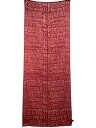 【中古】COACH◆スカーフ/ウール/RED/総柄/レディース/132154【服飾雑貨他】(4)