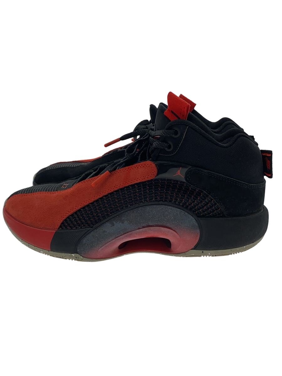 NIKE◆AIR JORDAN XXXV/エアジョーハイカットスニーカー/27cm/BLK/ポリエステル/DA2625-600