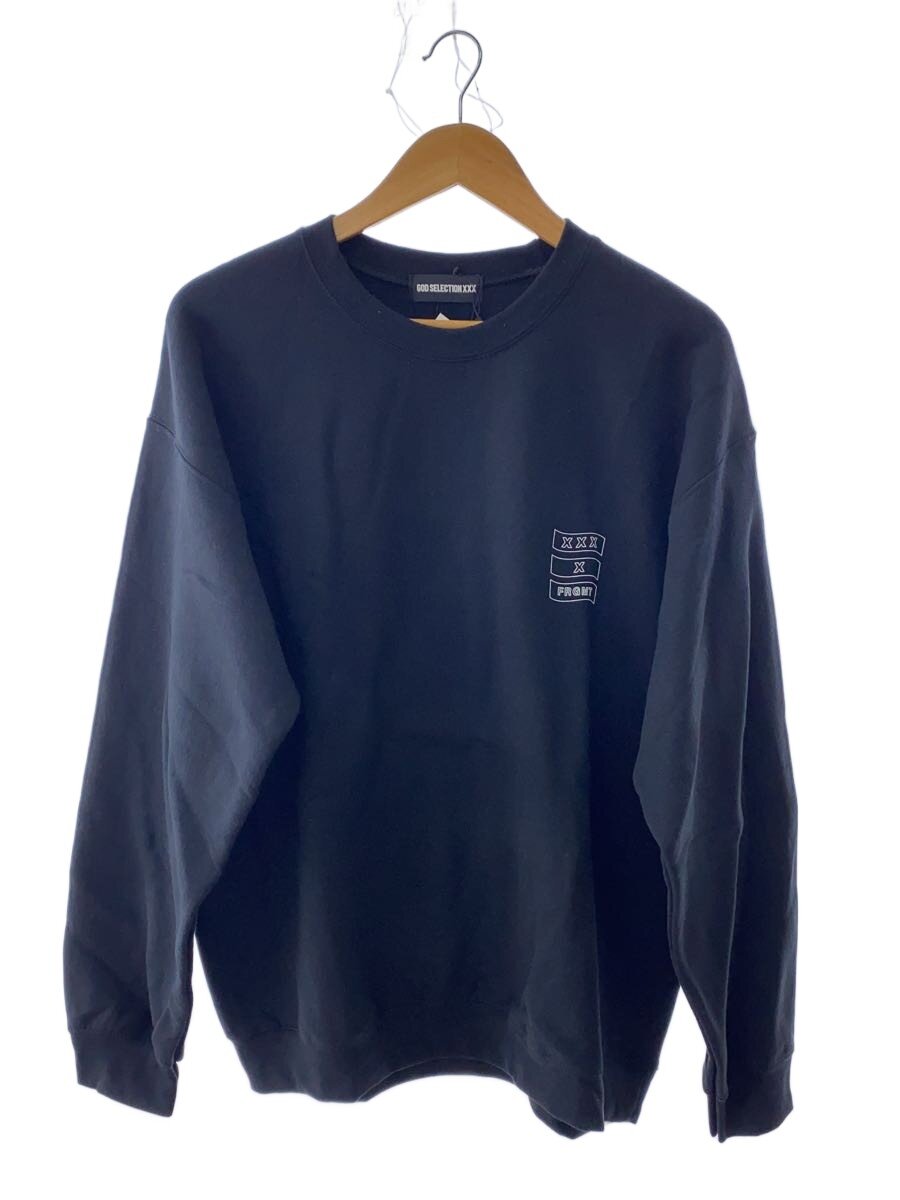 【中古】GOD SELECTION XXX◆×FRAGMENT/スウェット/L/コットン/BLK/GX-S25-12FCS-01【メンズウェア】