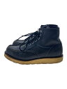 【中古】REGAL◆レースアップブーツ/--/BLK/レザー【シューズ】(4)