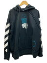 【中古】OFF-WHITE◆パーカー/XS/コットン/BLK/OMBB057R20E30005【メンズウェア】(4)