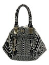 【中古】DIESEL◆ハンドバッグ/ポリエステル/BLK/総柄【バッグ】(4)