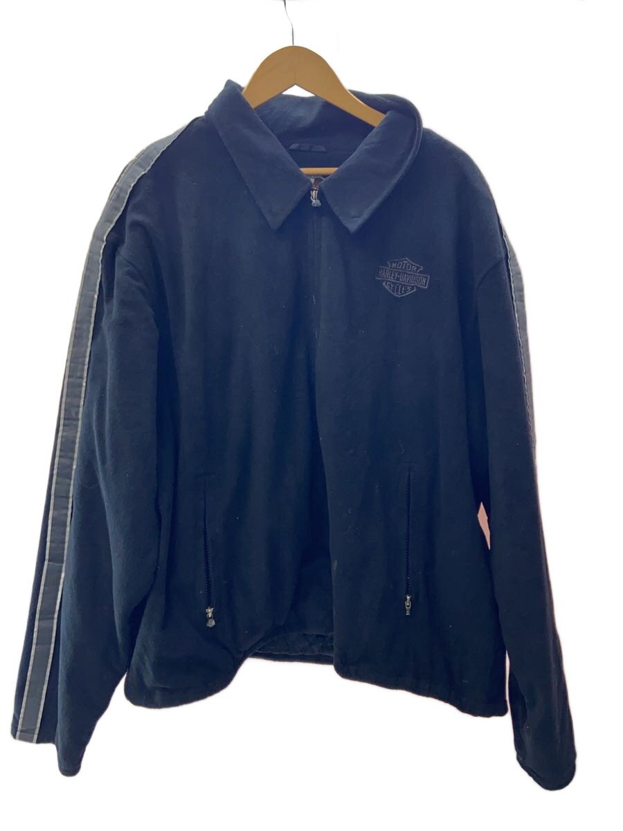 Rakuten - 【中古】HARLEY DAVIDSON◆ジャケット/--/ポリエステル/BLK/97074-03VM【メンズウェア】