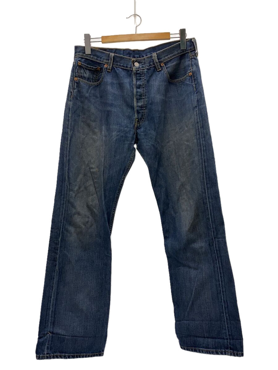 【中古】Levi’s◆ボトム/36/コットン/IDG/501/ボタン裏093【メンズウェア】