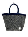 【中古】Trenta Sei/トートバッグ/マルシェバッグ/ポーチ付/--/NVY【バッグ】
