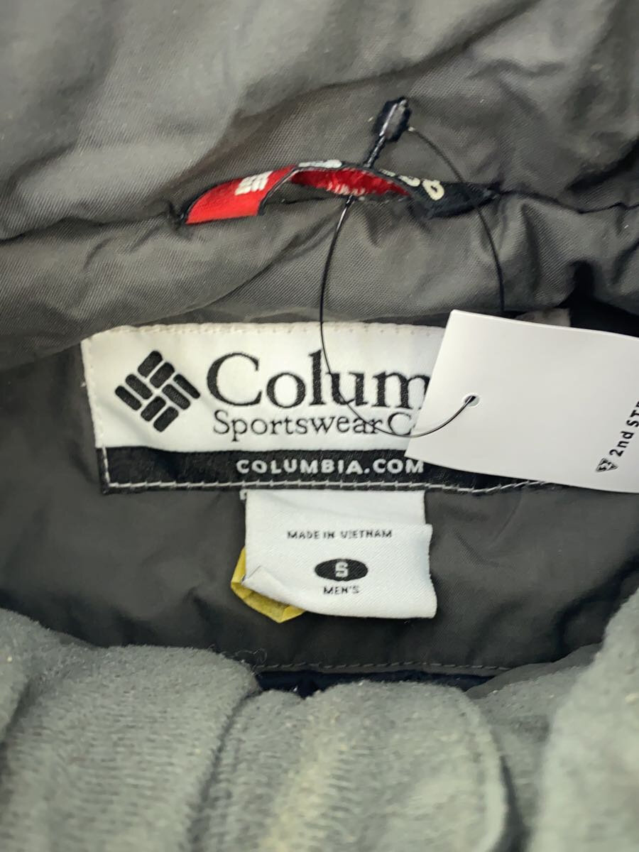 【中古】Columbia◆ナイロンジャケット/S/ナイロン/BLK/無地【メンズウェア】