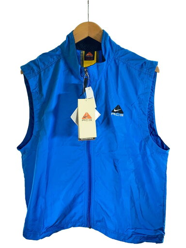 【中古】NIKE ACG◆ナイロンベスト/M/ポリエステル/BLU【メンズウェア】 【中古】NIKE ACG◆ナイロンベスト/M/ポリエステル/BLU【メンズウェア】