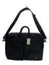 【中古】PORTER◆3WAY BRIEFCASE/ナイロン/BLK/622-79308【バッグ】