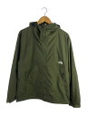 【中古】THE NORTH FACE◆COMPACT JAKET/ナイロンジャケット/M/ナイロン/カーキ/無地/NP72230【メンズウェア】