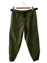 【中古】WTAPS◆ボトム/ポリエステル/KHK/無地/191OJOKD-PTM01/穴空き有//【メンズウェア】