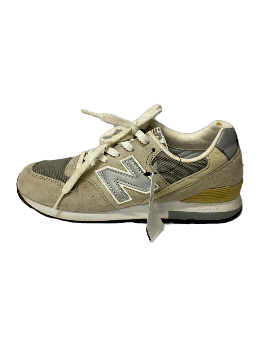 【中古】NEW BALANCE◆ローカットスニーカー/23.5cm/グレー【シューズ】