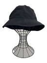 【中古】COMESANDGOES◆バケットハット/L/コットン/BLK/無地/メンズ【服飾雑貨他】