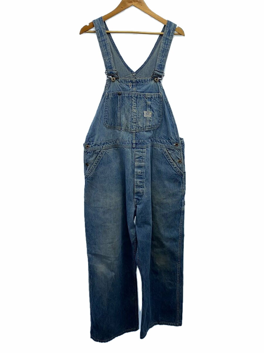 【中古】Lee◆30s/オーバーオール/--/デニム/IDG/無地【メンズウェア】