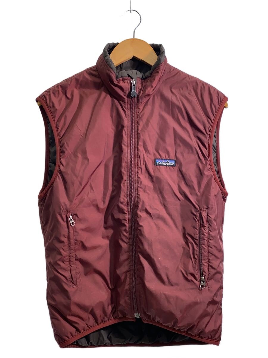 【中古】patagonia◆ベスト/XS/ポリエステル/BRD/無地/84015F5【メンズウェア】