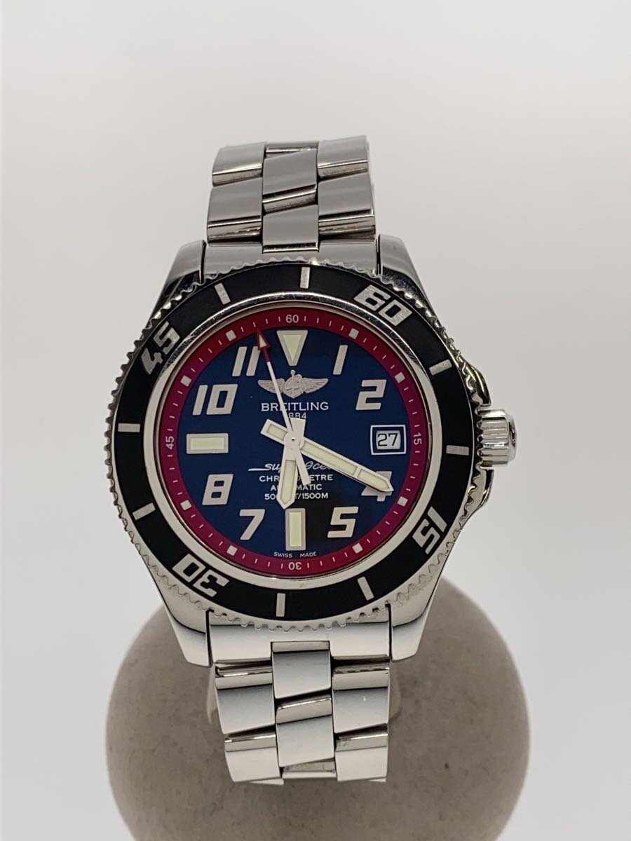 【中古】BREITLING◆スーパーオーシャ