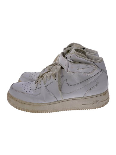 【中古】NIKE◆AIR FORCE 1 MID 07/エアフォースミッド/ホワイト/315123-111/28cm/WHT【シューズ】 【中古】NIKE◆AIR FORCE 1 MID 07/エアフォースミッド/ホワイト/315123-111/28cm/WHT【シューズ】