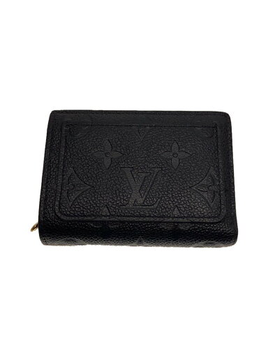 【中古】LOUIS VUITTON◆ポルト・フォイユ・クレア_モノグラム・アンプラント_BLK/レザー/BLK/メンズ【服飾雑貨他】 【中古】LOUIS VUITTON◆ポルト・フォイユ・クレア_モノグラム・アンプラント_BLK/レザー/BLK/メンズ【服飾雑貨他】