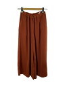 【中古】JOURNAL STANDARD relume◆TWILL SATINタックギャザーパンツ/38/ポリエステル/ORN/21-030-462-5120-...