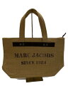 【中古】MARC JACOBS◆トートバッグ/リネン/BEG【バッグ】(4)