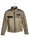 【中古】HONDA◆シングルライダースブルゾンジャケットC/L/GRY/OSYEX-W35【スポーツ】