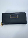 【中古】MARC BY MARC JACOBS◆長財布/レザー/BLK/レディース【服飾雑貨他】