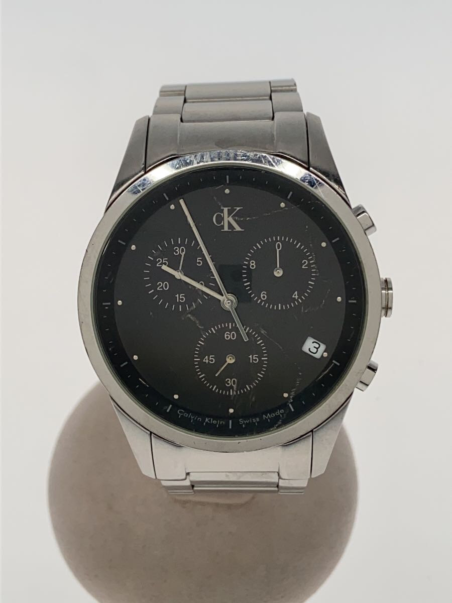 【中古】Calvin Klein◆クォーツ腕時計