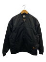 【中古】STANDARD CALIFORNIA◆ジャケット/XL/コットン/BLK/無地【メンズウェア】
