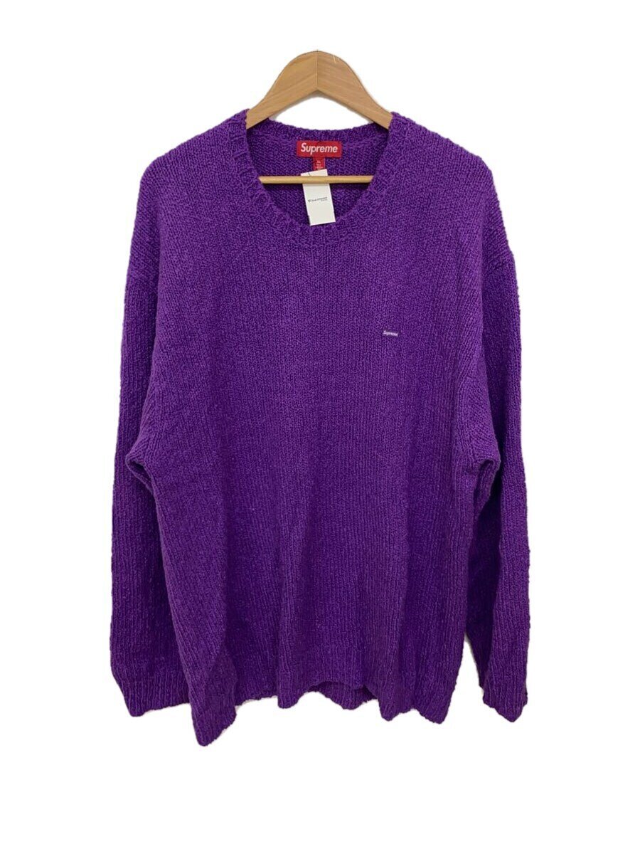 【ブランド】Supreme 【ブランドカナ】シュプリーム 【型番】 【程度】B 【サイズ】XL 【メインカラー】パープル 【素材・生地】コットン 【キーワード】　　 2025/06/24 セカンドストリート北九州折尾店【3529】【中古】Supreme◆ニット・セーター(薄手)/XL/コットン ブランド Supreme 型番 カラー パープル 柄 素材・生地 コットン>色・素材について サイズ XL>サイズ表示について 実寸（cm） 【カットソー】 身幅：64 / 着丈：82 / ゆき：106.5 【その他】 その他サイズ：/ 商品は　セカンドストリート北九州折尾店の店頭にて販売しております。商品に関するお問合わせは、お電話(TEL:093-695-7761)にて、問合わせ番号：2335295158548をお伝えください。 配送方法やお支払い方法に関するお問い合わせは、サポートセンターまでご連絡をお願いします。 ※お電話の対応は営業時間内のみとなります。お問い合わせフォームでお問い合わせの際はご注文番号をご記入下さい この商品に関する出品店舗からのコメント 右袖口汚れあり