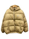 【中古】AAPE BY A BATHING APE◆now hoodie down jacket/ダウン85%/M/ナイロン/BEG/無地/aapdnm7654xx【メンズウェア】(4)