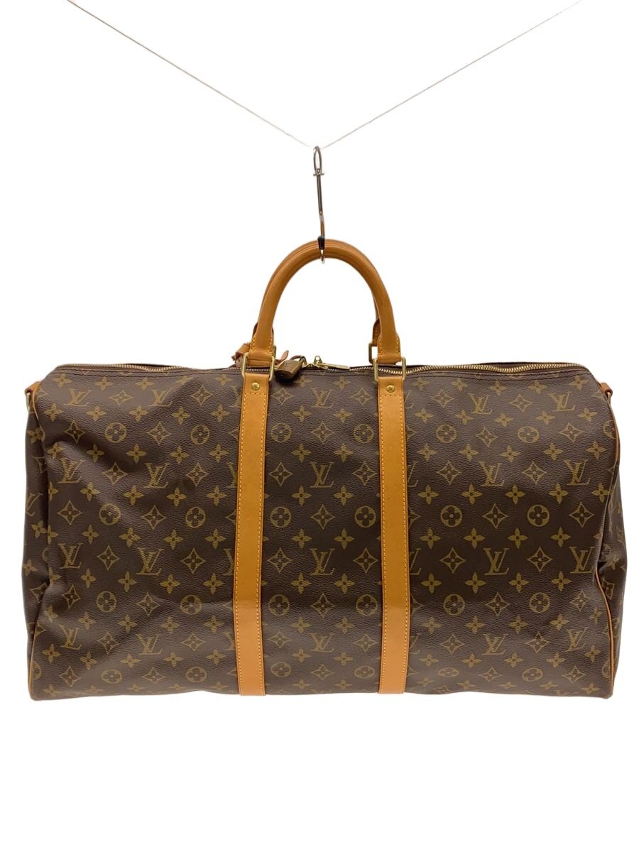 【ブランド】LOUIS VUITTON 【ブランドカナ】ルイヴィトン 【型番】M41414 【程度】C 【サイズ】 【メインカラー】ブラウン 【素材・生地】PVC（ビニール） 【キーワード】　　 2026/02/01 セカンドストリート大田原店【3650】【中古】LOUIS VUITTON◆キーポル・バンドリエール55_モノグラム・キャンバス/PVC/BRW【バッグ】 ブランド LOUIS VUITTON 型番 M41414 カラー ブラウン 柄 素材・生地 PVC（ビニール）>色・素材について サイズ >サイズ表示について 実寸（cm） 【バッグ】 マチ：24.5 / 高さ：31 / 幅：56.5 / 持ち手：33 【その他】 その他サイズ：/ 商品は　セカンドストリート大田原店の店頭にて販売しております。商品に関するお問合わせは、お電話(TEL:0287-20-0051)にて、問合わせ番号：2336504358568をお伝えください。 配送方法やお支払い方法に関するお問い合わせは、サポートセンターまでご連絡をお願いします。 ※お電話の対応は営業時間内のみとなります。お問い合わせフォームでお問い合わせの際はご注文番号をご記入下さい