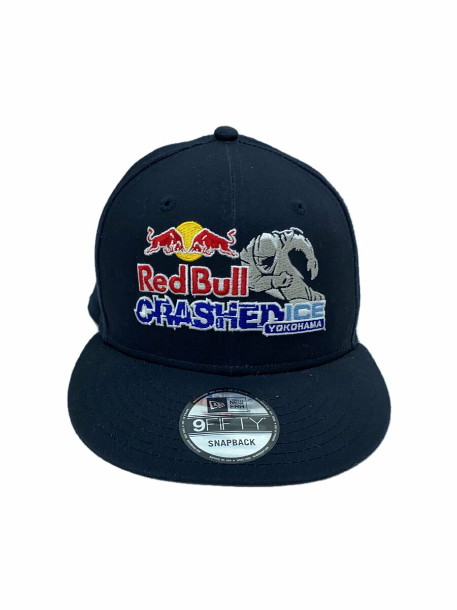 【中古】NEW ERA◆キャップ/FREE/コットン/NVY/プリント/メンズ【服飾雑貨他】