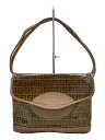【中古】FENDI◆ハンドバッグ/--/マルチカラー/総柄【バッグ】