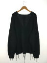 【中古】doublet◆DOLL EMBROIDERY MOHAIR CARDIGAN/カーディガン/L/モヘア/20AW40KN33【メンズウェア】 2