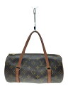 【中古】LOUIS VUITTON◆2)パピヨン26_モノグラム・キャンバス_BRW/PVC/BRW【バッグ】