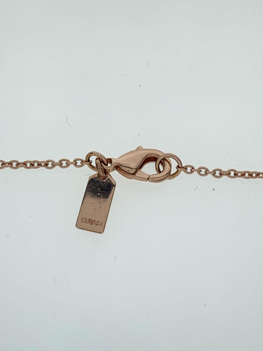 【中古】COACH◆ネックレス/--/GLD/トップ有/レディース//【服飾雑貨他】