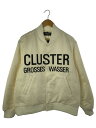 【中古】UNDERCOVER◆ブルゾン/3/コットン/クリーム/プリント/UC2C4210-1/23AW【メンズウェア】