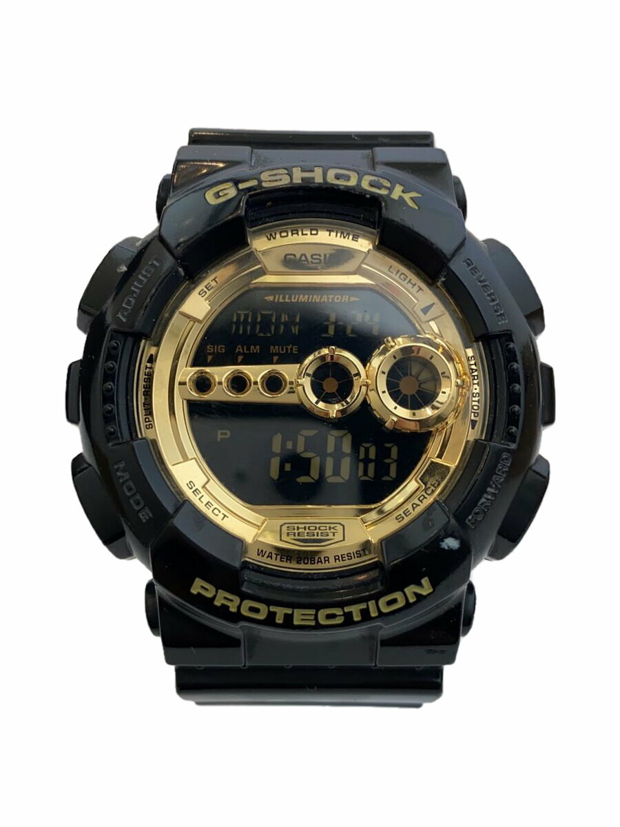 【中古】CASIO◆クォーツ腕時計・G-SHOCK/デジタル/BLK/CASIO【服飾雑貨他】