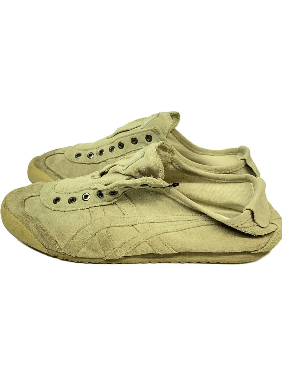 【中古】Onitsuka Tiger ローカットスニーカー/26.5cm/BEG/スウェード/D7L1L/ベージュ【シューズ】