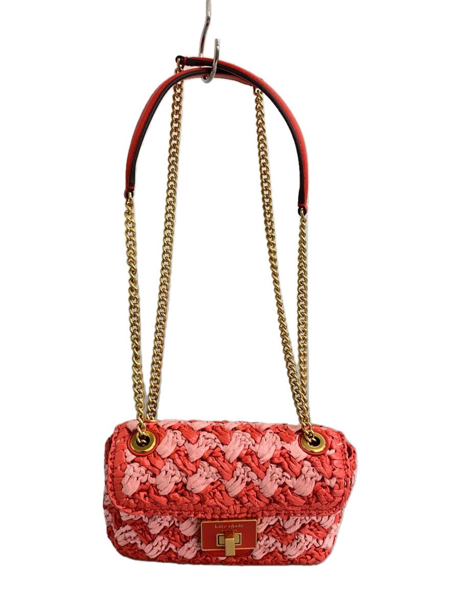 KATE SPADE - 【中古】kate spade new york◆ショルダーバッグ/--/RED/KC075【バッグ】