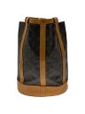 【中古】LOUIS VUITTON◆ランドネPM_モノグラム・キャンバス_ブラウン【バッグ】
