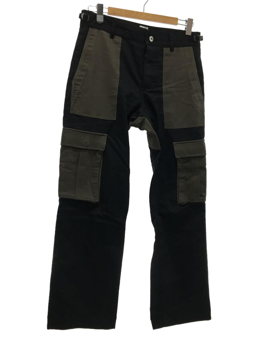 【中古】SIMPLY COMPLICATED◆mechanic cargo pants/メカニック/カーゴパンツ/M/コットン/BLK【メンズウェア】