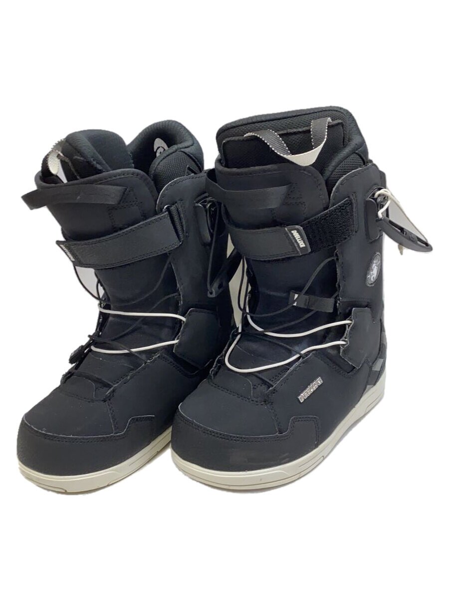 【中古】DEELUXE◆スノーボードブーツ/24.5cm/クイックレーシング/BLK【スポーツ】