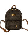【中古】MICHAEL KORS◆リュック/レザー/ブラウン/総柄/NB-1512【バッグ】(4)