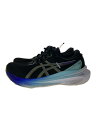 【中古】ASICS◆ローカットスニーカー/25cm/BLK/f580323【シューズ】(4)