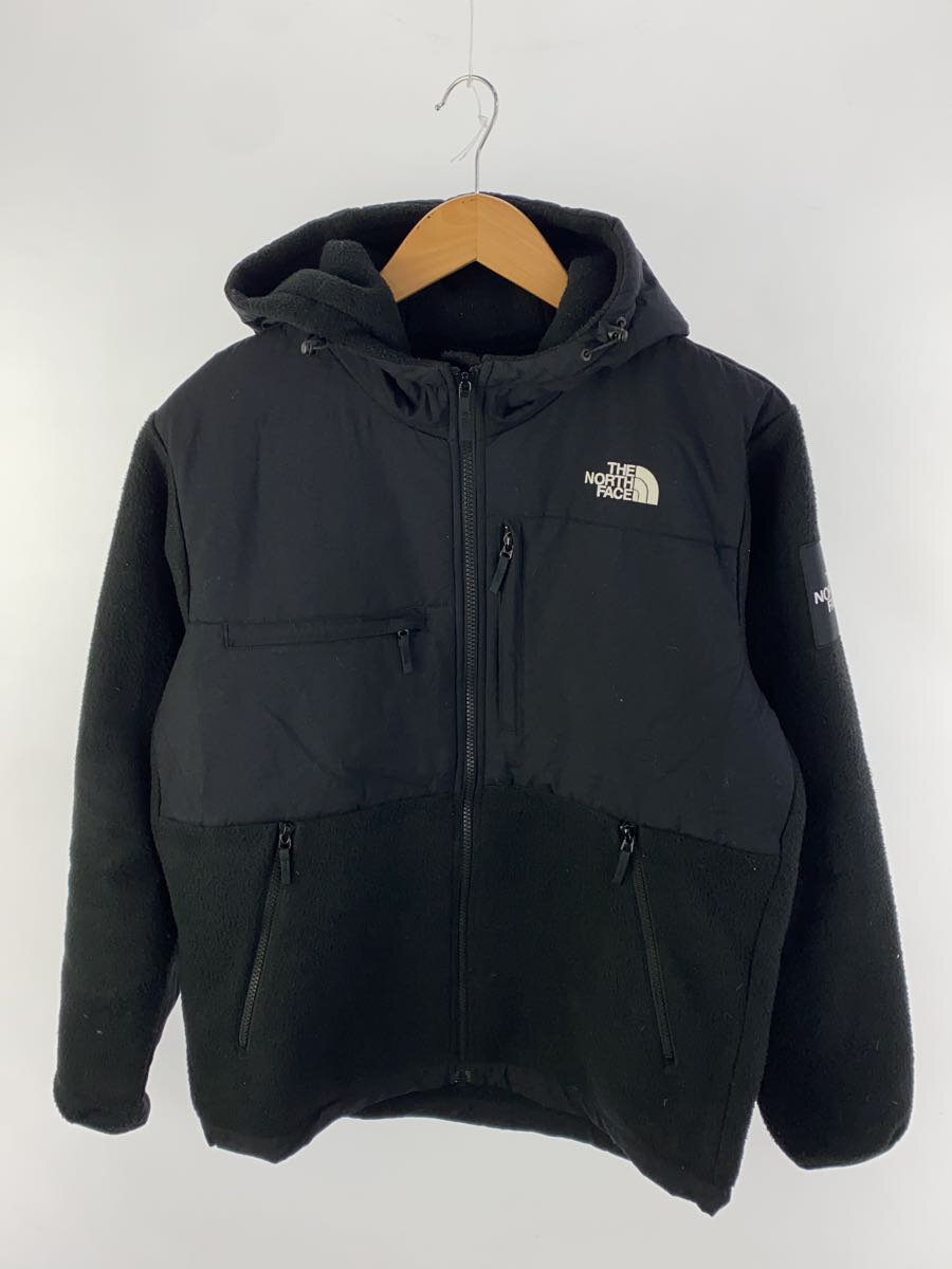 【中古】THE NORTH FACE◆フリースジャケット/M/ウール/BLK/無地【メンズウェア】